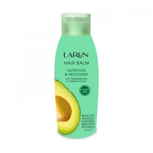 LARUN Бальзам для поврежденных и ломких волос Nutrition & Recovery 500мл